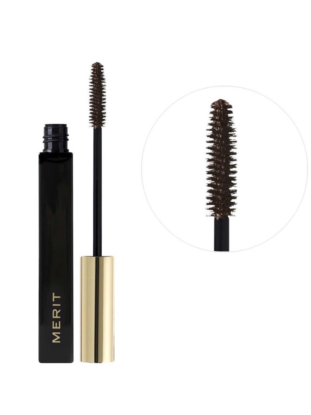 MERIT Clean Lash Lengthening Tubing Mascara in Black NIB